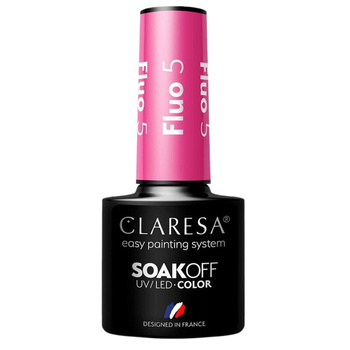 Claresa Hybridní lak na nehty Fluo 5 5g