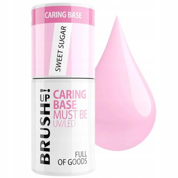 Brush Up! Od Maxineczka Caring Base Baza Hybrydowa UV/LED Sweet Sugar 5g