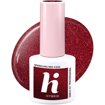 HI HYBRID HYBRID POLISH 250 SPARKLING RED Glitter