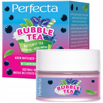 Perfecta Bubble Tea zmatňující a regenerační krém na obličej Erythritol 50 ml