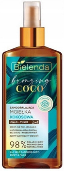 Kokosová samoopalovací mlha Bielenda 150 ml
