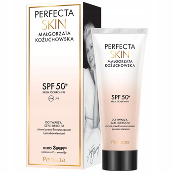 Perfecta Skin Małgorzata Kożuchowska Krém na obličej Vitamin C SPF 50 40 ml
