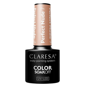 Claresa Perfect Nude 7 Hybridní lak na nehty 5g