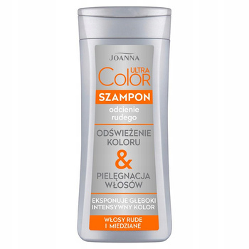 Joanna Ultra Color Hair Coloring Shampoo Shades of Red 200 ml