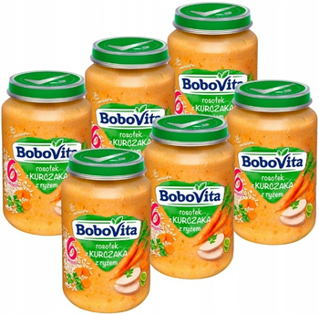 Bobovita Jemný králičí guláš 6 x 125 g