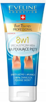 Eveline Foot Therapy krém na popraskané paty 8v1