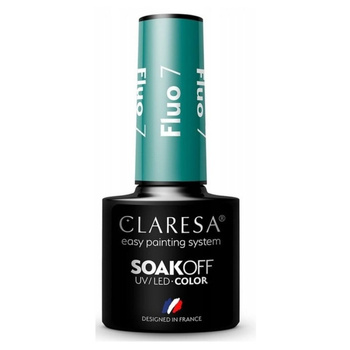 Claresa Hybridní lak na nehty Fluo 7 5g