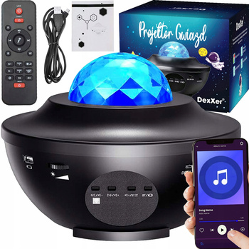 CoolStaff Ocean Sky Star projektor LED noční světlo