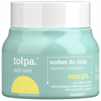 Tołpa Self Care Zpevňující gel Sorbet Tělové mléko Orange 250 ml