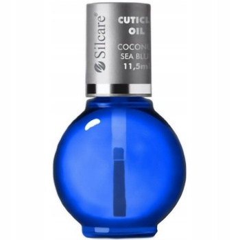 Silcare Hydratační olej na kůžičku a nehty Kokosová mořská modř 11,5 ml