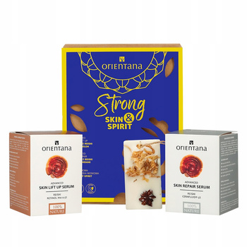 Orientana Dárková sada Power Skin For Men krém po holení 50 ml