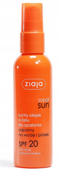 Ziaja Sopot Sun Dry Oil Gel SPF20