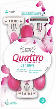 Dámský holicí strojek Wilkinson Quattro