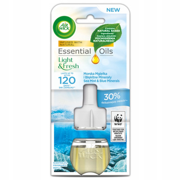 Air Wick náhradní náplň do elektronického osvěžovače vzduchu Sea Mist 19ml