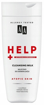 AA Help hypoalergenní odličovací mléko pro citlivou atopickou pokožku 200 ml