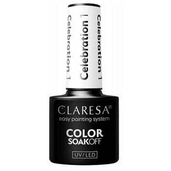 Claresa Hybridní lak na nehty Classic Grey Frosty Morning 6 5g