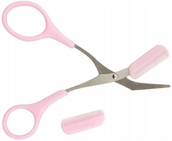 Zastřihovací nůžky s hřebínkem pro úpravu stylingu a tvarování obočí