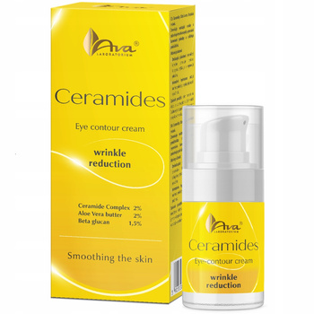 AVA Ceramides oční krém pro redukci vrásek vyhlazující pleť 15ml