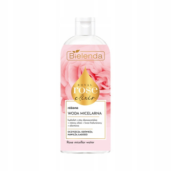 Bielenda Royal Rose Elixir Růžová čistící micelární voda 400 ml