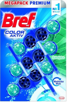 Bref Eucalyptus Toaletní přívěsek Barvicí kuličky x 3