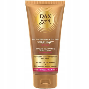 Dax Sun Illuminating Bronzing Body Balm with Golden Particles 150 ml