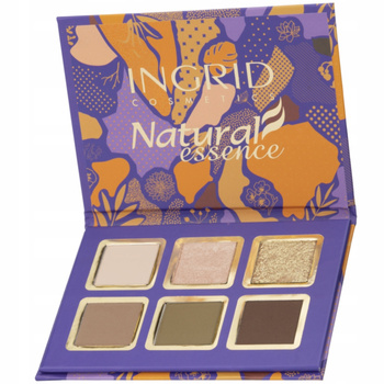 Ingrid Natural Essence paleta očních stínů Matt Flash Frost of the North