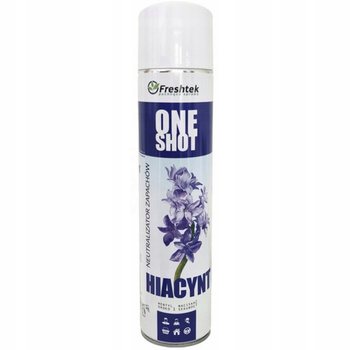Freshtek One Shot Zápachový neutralizátor vzduchu Hiacynt 600ml