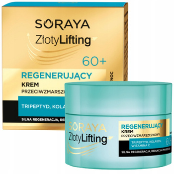 Soraya Golden Lifting Pleťový krém proti vráskám 60+ Kolagen 50ml
