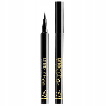 Voděodolné pero na oční linky Golden Rose Tattoo Styler Midnight Black