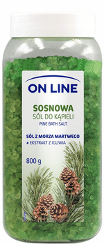 On Line Relaxační borová lesní sůl do koupele 800g