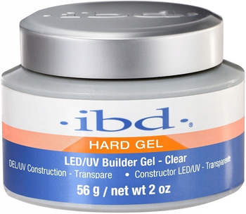 IBD Hard Gel LED/UV Builder Clear Builder Gel 56g