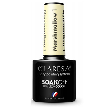 Claresa Hybridní lak na nehty Marshmallow 1 5g