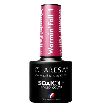 Claresa Warmin' Fall 4 Hybridní lak na nehty 5g