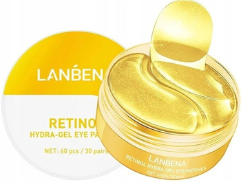 Lanbena Gold hydrogelové náplasti na oči 60 ks
