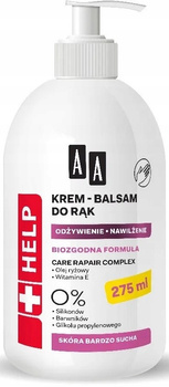 AA Help krémový balzám na ruce pro velmi suchou pokožku 275 ml