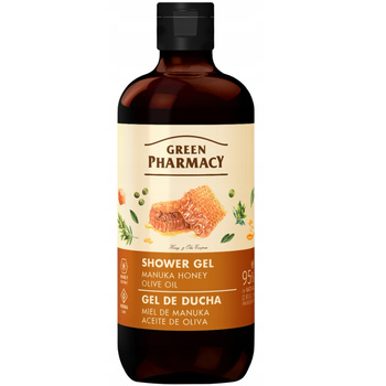 Green Pharmacy sprchový gel Manuka Honey Olive Oil hydratační 500 ml