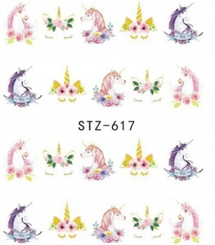 Nálepka na nehty na vodní bázi STZ-617