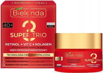 Bielenda Super Trio Krém proti vráskám 40+