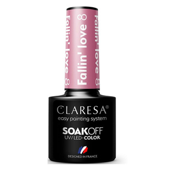 Claresa Hybridní lak na nehty Fallin' love 8 5g